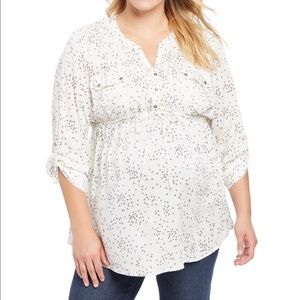 NWT Motherhood maternity tunic top